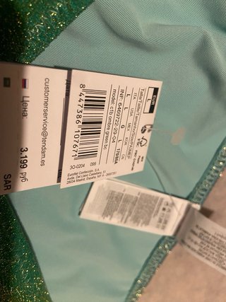 Bikini Women'Secret degradado verde y dorado