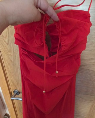 Vestido Zara Rojo