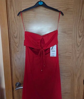 Vestido Zara Rojo