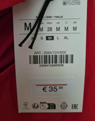 Vestido Zara Rojo