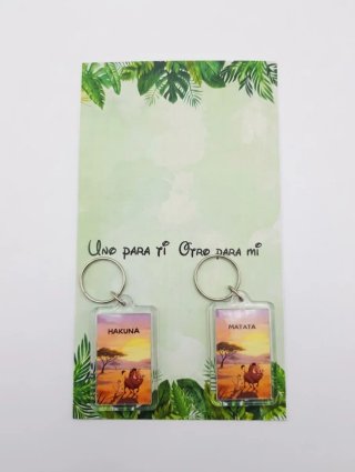 Llaveros Disney Hakuna Matata