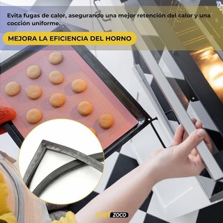 Puerta de horno de goma universal para CHEFZOCO