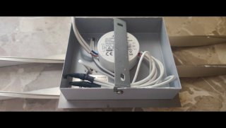 Lámpara de techo moderna plateada
