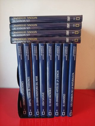 Colección Completa National Geographic libros+cd,s