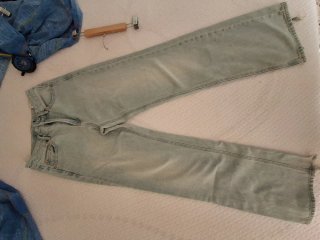 Pantaloni donna jeans vita alta