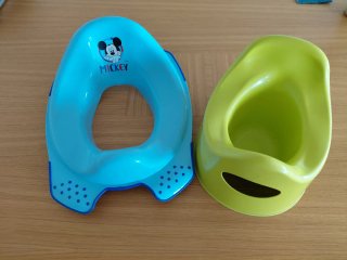 Adaptador WC Mickey y Orinal Verde