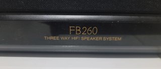 Altavoces Philips FB260 3 Vías Hi-Fi