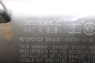 Silencioso Escape Original Kawasaki ER6F ABS 2014