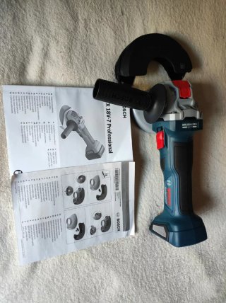 NUEVA Amoladora Bosch GWX 18V-7 X-LOCK