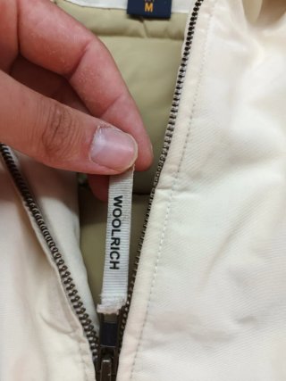 Woolrich bomber donna beige taglia M