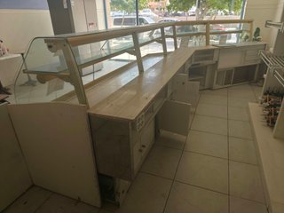 Mostrador vintage / mueble de tienda - URGENTE