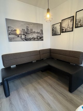 Conjunto comedor rinconera + banco