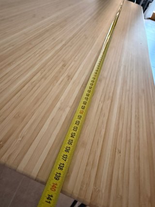 Mesa estudio bambú 145x65cm