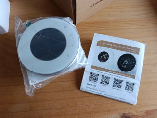 Termostato Wifi Qiumi SHT-6000GCLW-W