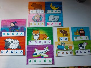 Lote de puzzles infantiles