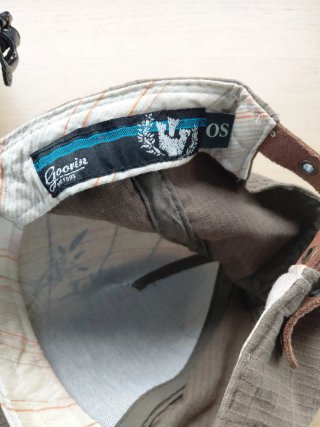 2 Gorras Goorin - Beige y Negro