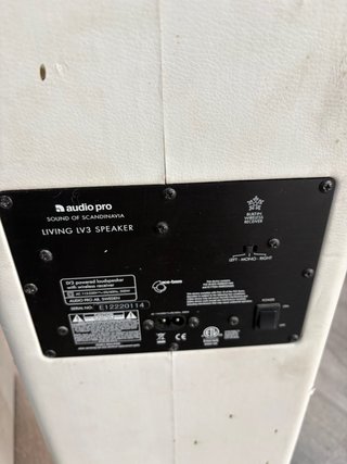 Altavoz Audio Pro Living LV3 Inalámbrico
