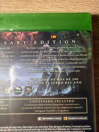 🇪🇸Skyrim Anniversary Edition - Xbox One / Series