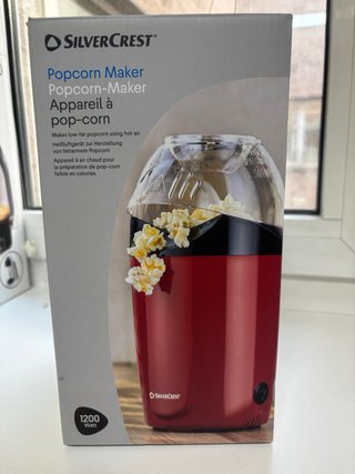 Palomitera SilverCrest 1200W Roja