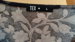 Vestido estampado flores Talla L