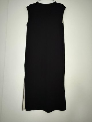 Vestido Sfera Talla S Negro  y Beige Bloques