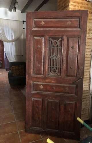 Puerta madera maciza mobila canadiense. 95x205cm