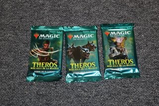 Precintados MTG 3 sobres Theros español cartas
