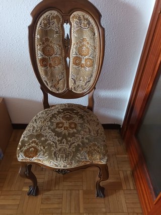 Mesa y 6 Sillas Comedor Madera