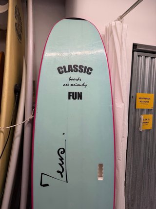 Tabla de surf 7'2 Zeus. 60 litros Corcho surf