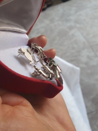 Lote 6 pares Pendientes Plata de Ley 925