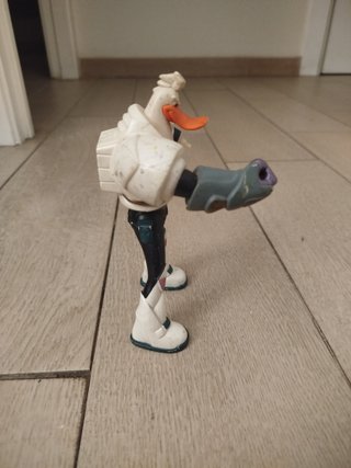 Muñeco articulado antiguo