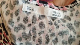 Camiseta Sfera Animal Print Talla L