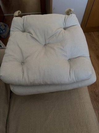 3 cojines silla beige Ikea(precio por unidad)