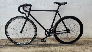 Bicicleta Fixie Negra