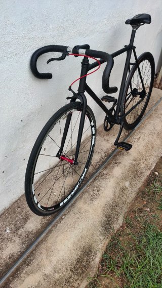 Bicicleta Fixie Negra
