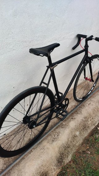 Bicicleta Fixie Negra