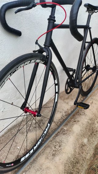 Bicicleta Fixie Negra