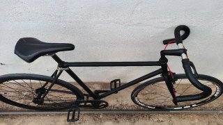 Bicicleta Fixie Negra