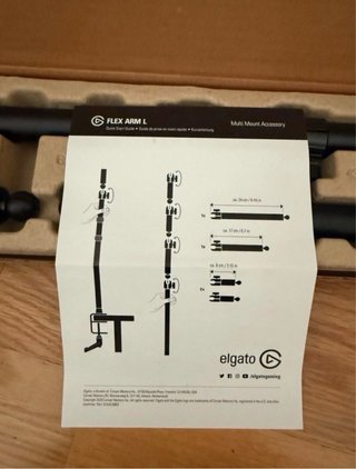Elgato Flex Arm L – Brazo articulado Multi Mount