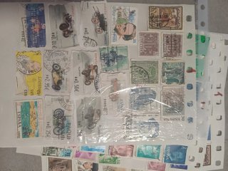 Lote 135 sellos usados España