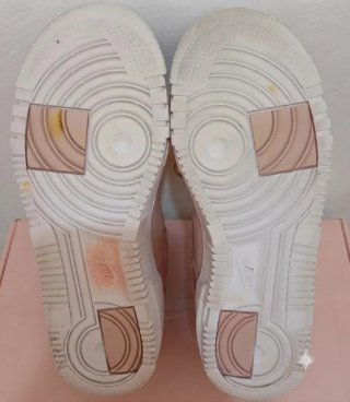 Zapatillas Nike Air Force Pixeladas Rosa Talla 38