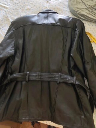 Chaqueta de cuero moto mujer