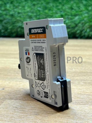 Interruptor automático 3KA PH+N 2A DEBFLEX