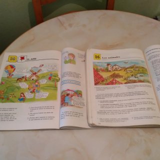 Lote 2 libros de texto aventura 3 y 5 de ciencias.