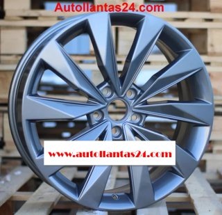 7581 Juego 4 llantas volkswagen 12 varios  r904698