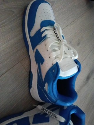 Zapatillas Talla 42 Azul y Blanco