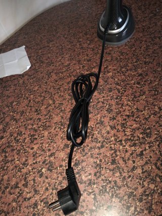 Plancha de vapor negra