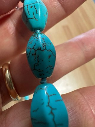 Collana Pietra Naturale Turchese