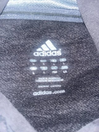 Sudadera Adidas Negra con Logo