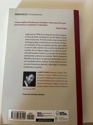 ‘El mito de Sísifo’, Camus